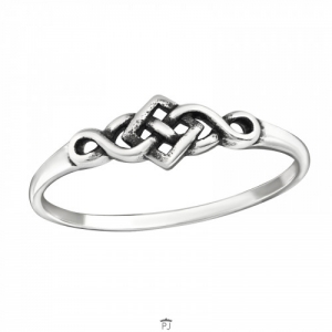 Ring zilver egaal 